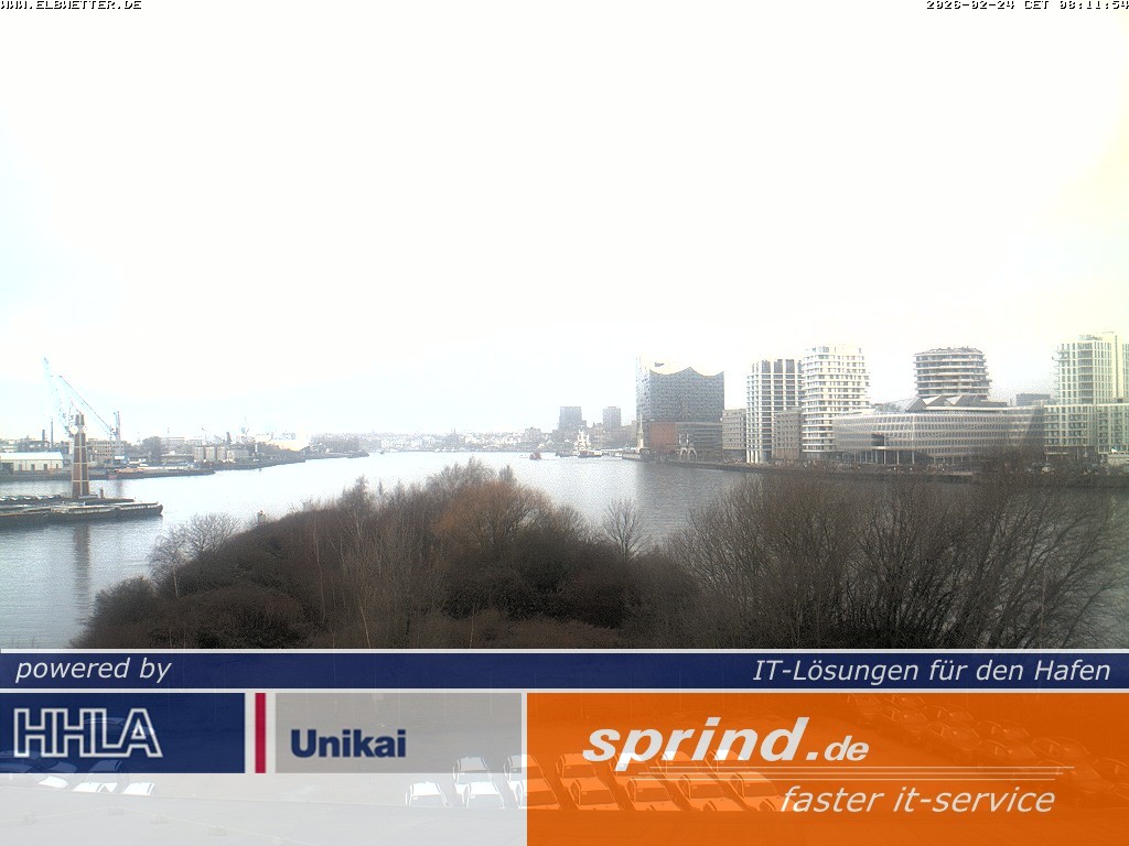 Archiv Foto Webcam Hamburg: Cruise Center Hafencity