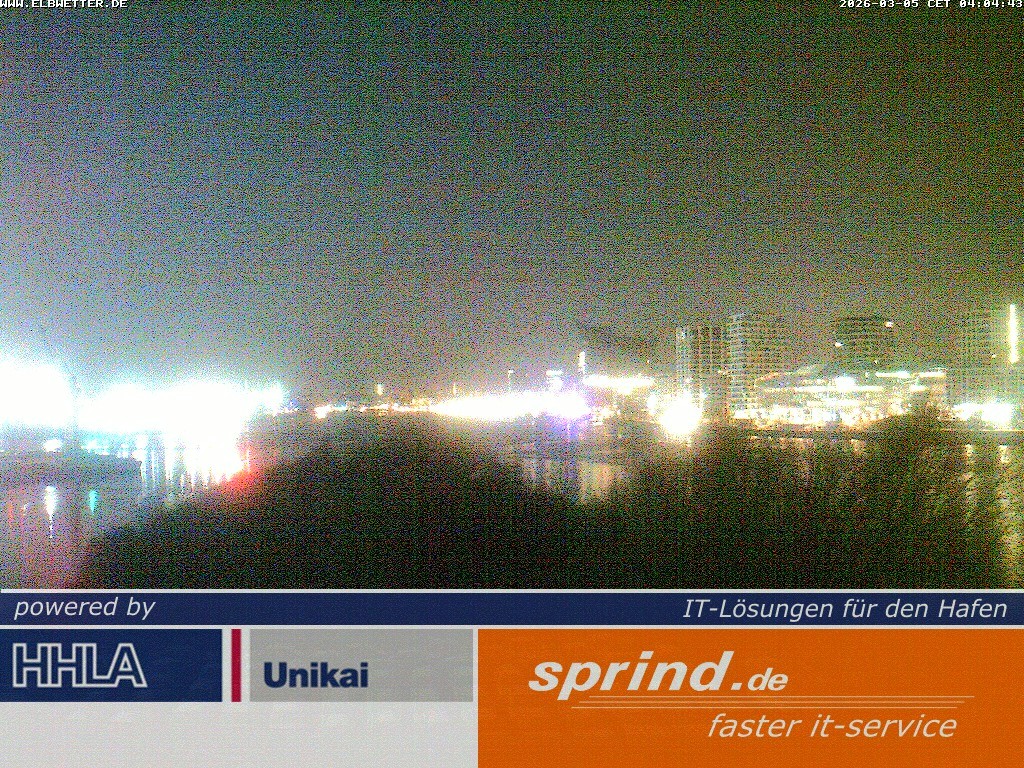 Archiv Foto Webcam Hamburg: Cruise Center Hafencity