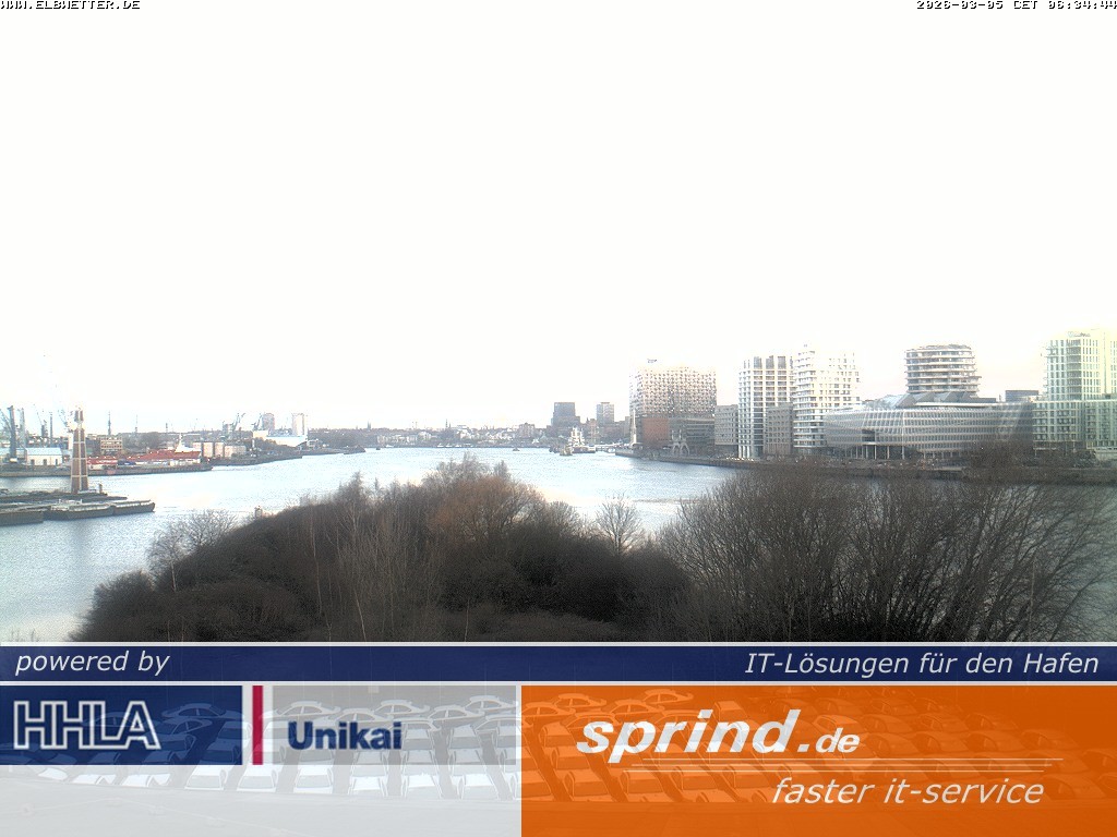 Archiv Foto Webcam Hamburg: Cruise Center Hafencity