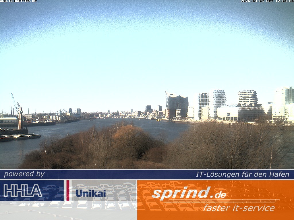 Archiv Foto Webcam Hamburg: Cruise Center Hafencity