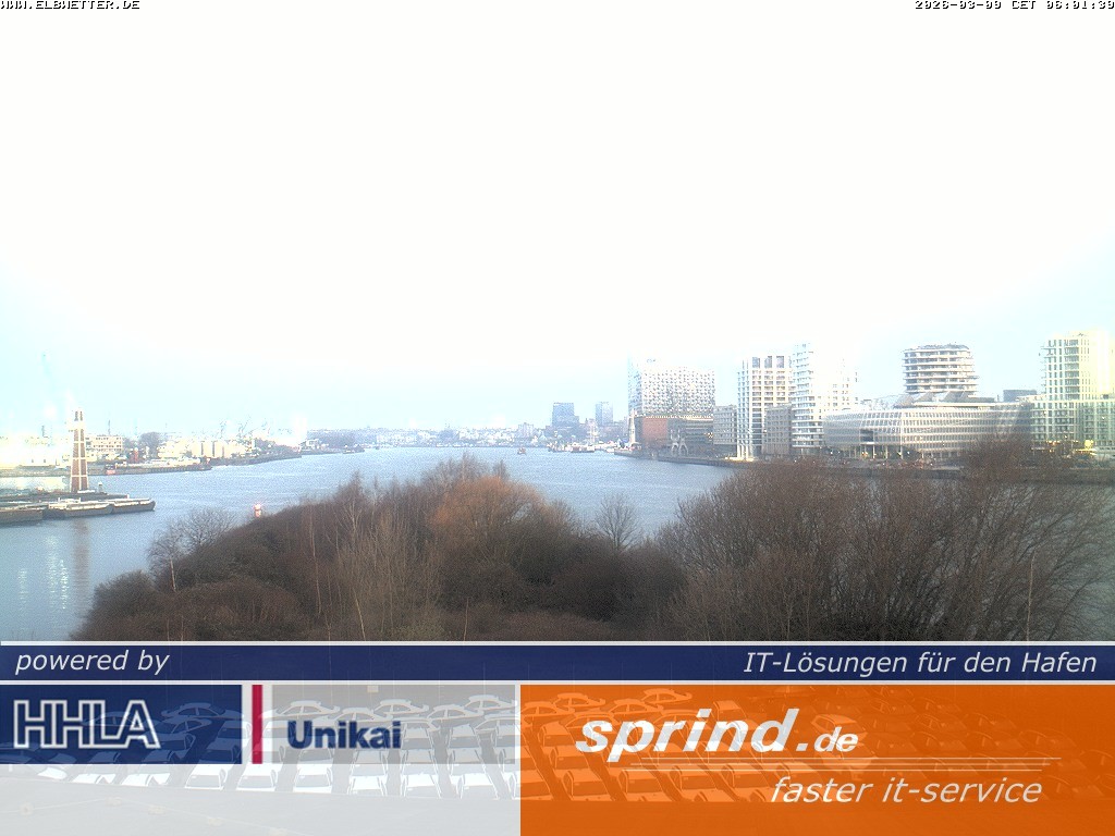 Archiv Foto Webcam Hamburg: Cruise Center Hafencity