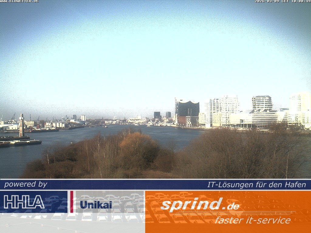 Archiv Foto Webcam Hamburg: Cruise Center Hafencity