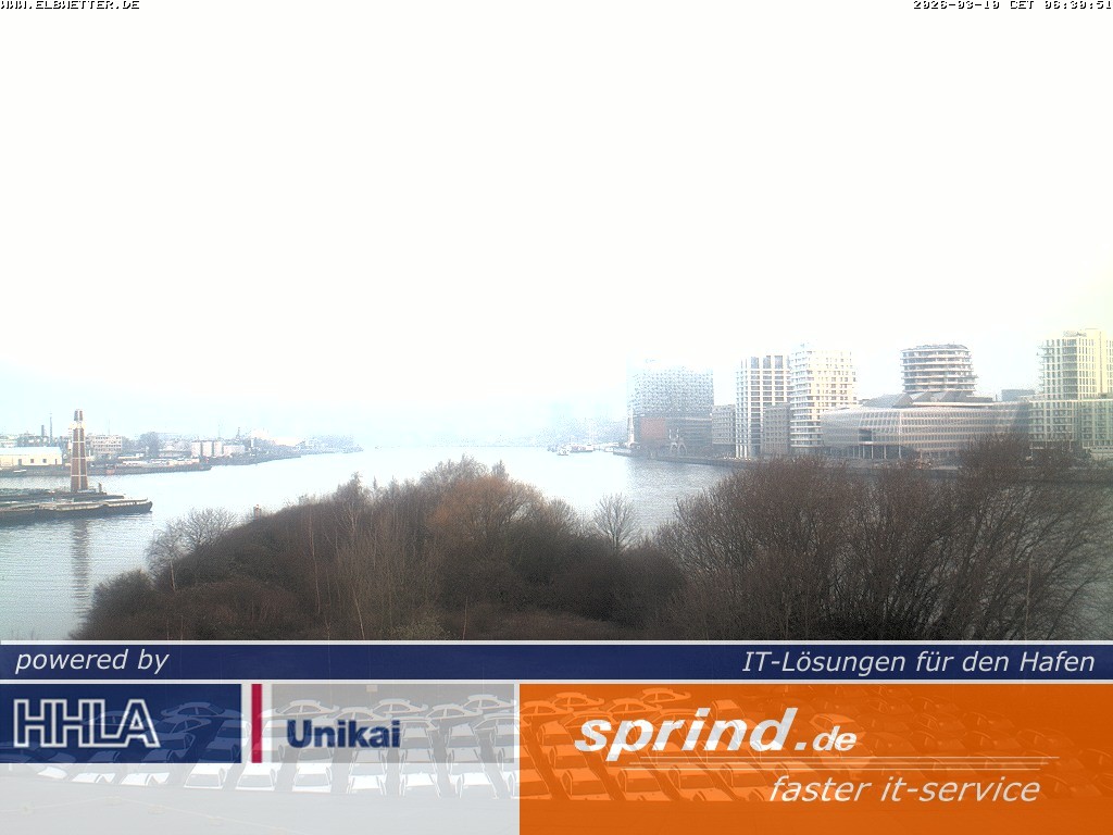 Archiv Foto Webcam Hamburg: Cruise Center Hafencity