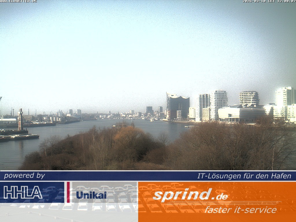 Archiv Foto Webcam Hamburg: Cruise Center Hafencity