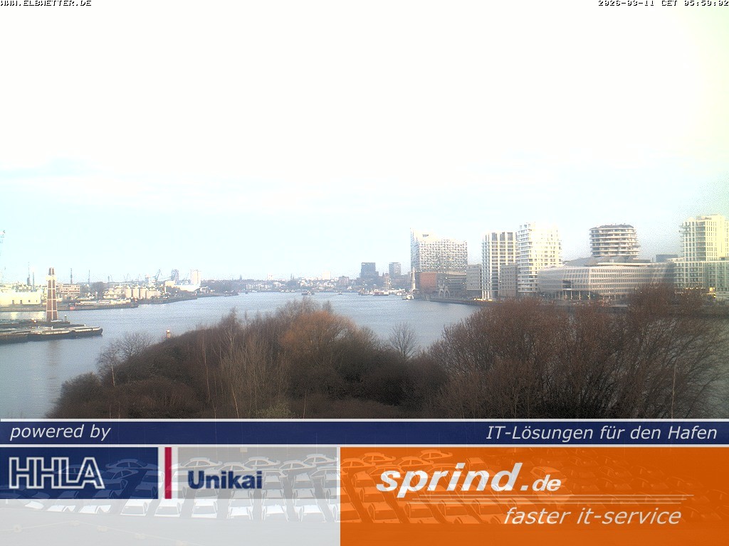 Archiv Foto Webcam Hamburg: Cruise Center Hafencity