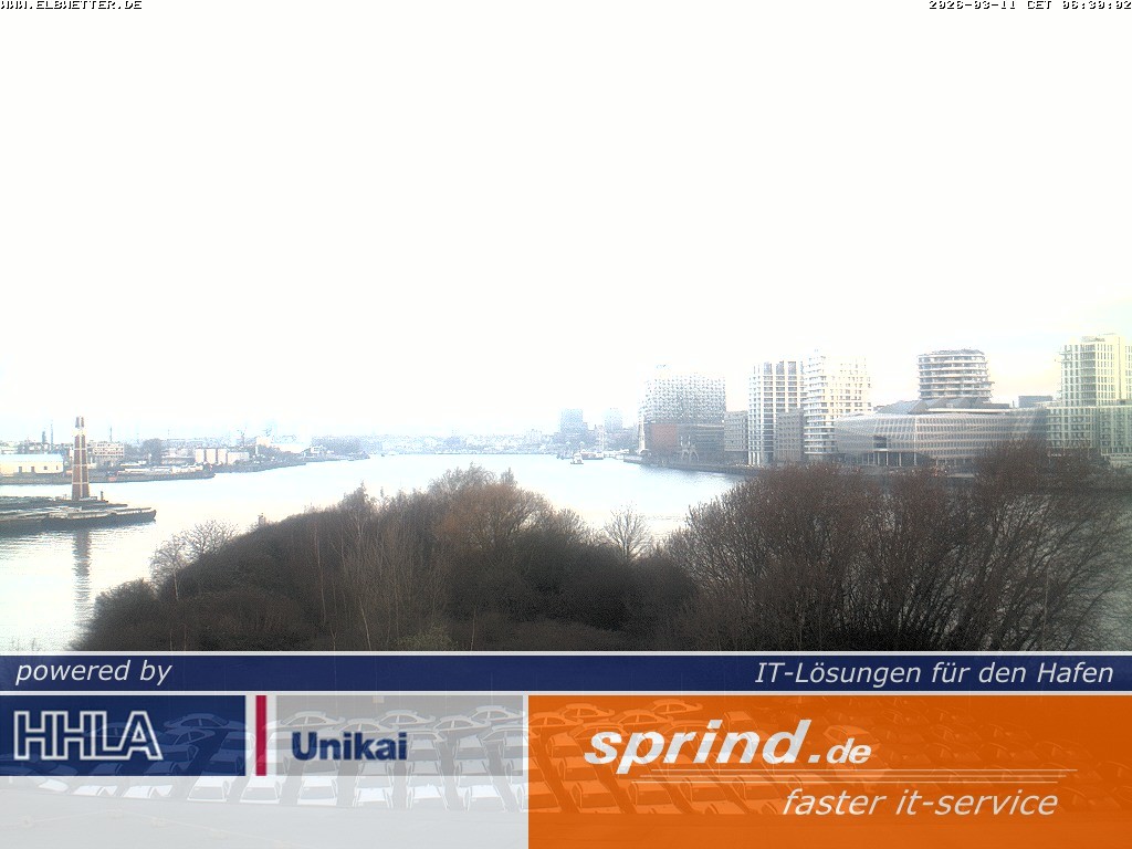 Archiv Foto Webcam Hamburg: Cruise Center Hafencity