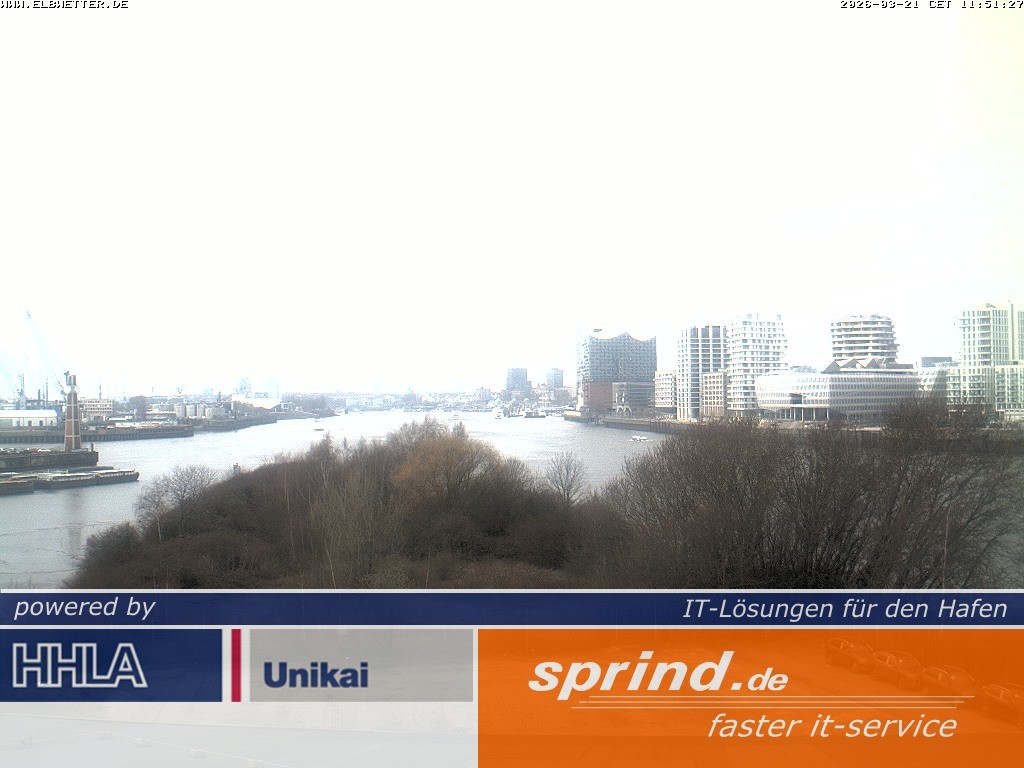 Archiv Foto Webcam Hamburg: Cruise Center Hafencity