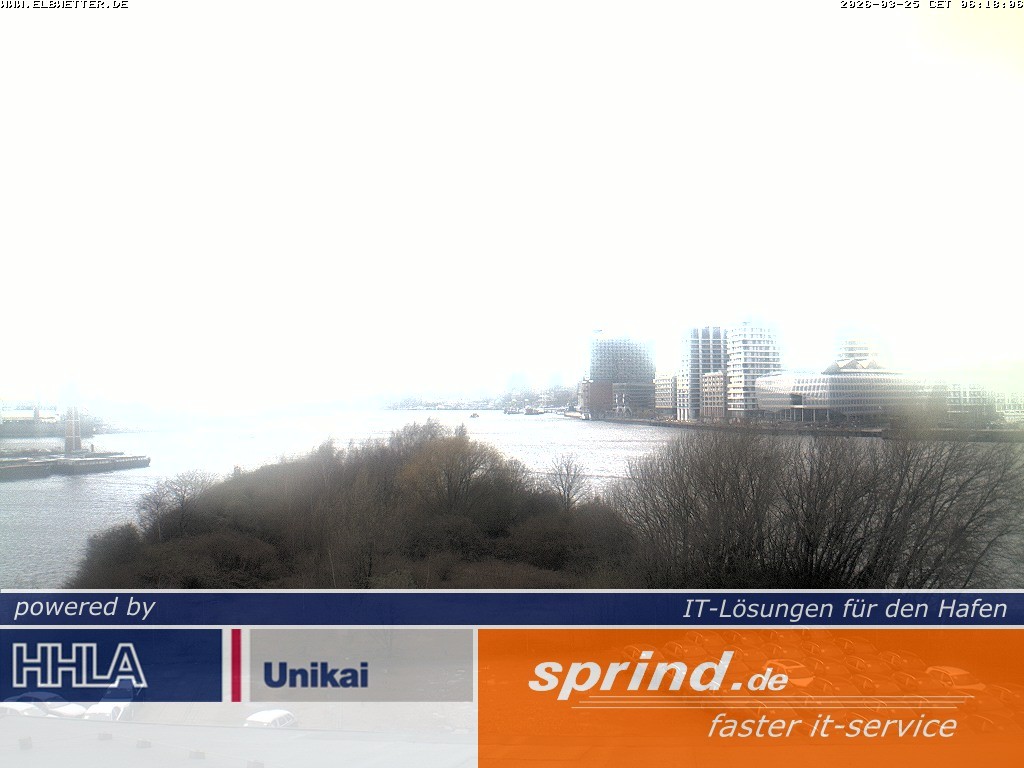 Archiv Foto Webcam Hamburg: Cruise Center Hafencity