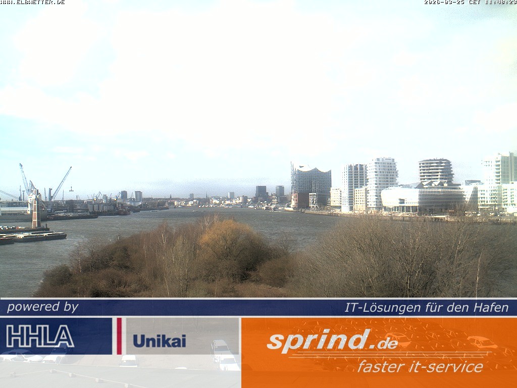 Archiv Foto Webcam Hamburg: Cruise Center Hafencity