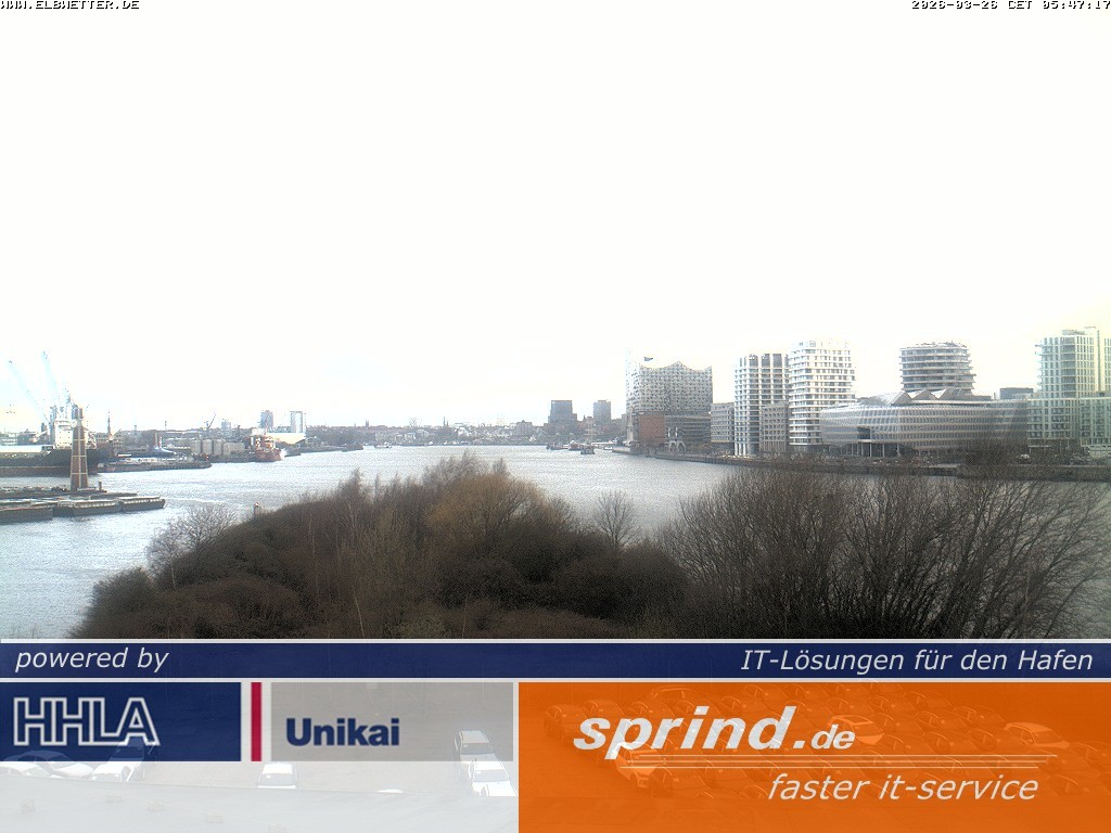 Archiv Foto Webcam Hamburg: Cruise Center Hafencity