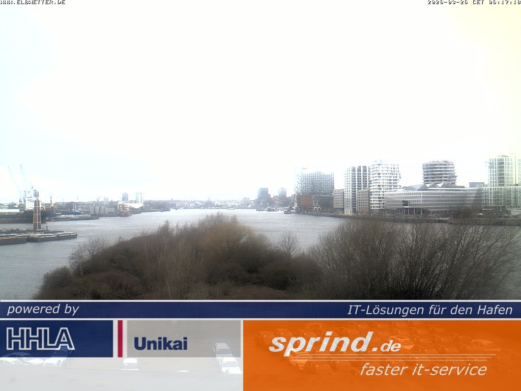 Archiv Foto Webcam Hamburg: Cruise Center Hafencity