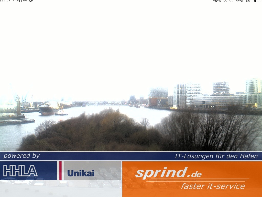 Archiv Foto Webcam Hamburg: Cruise Center Hafencity
