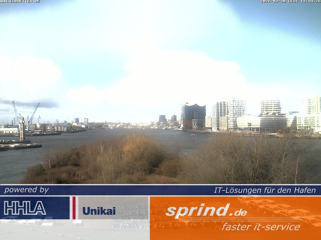 Archiv Foto Webcam Hamburg: Cruise Center Hafencity