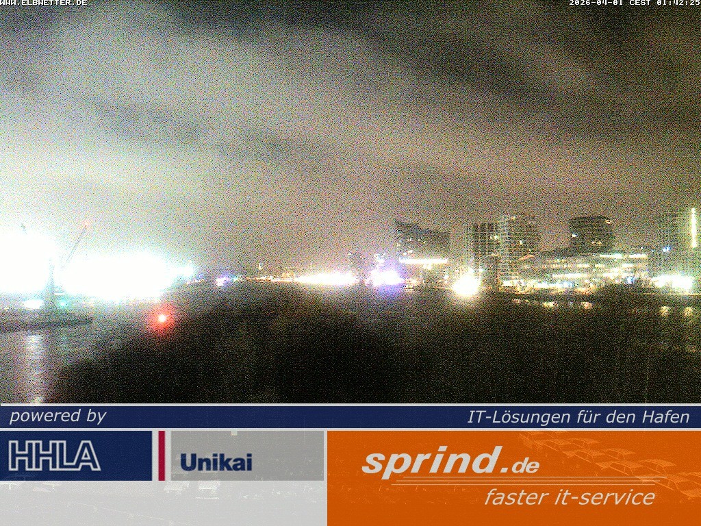 Archiv Foto Webcam Hamburg: Cruise Center Hafencity