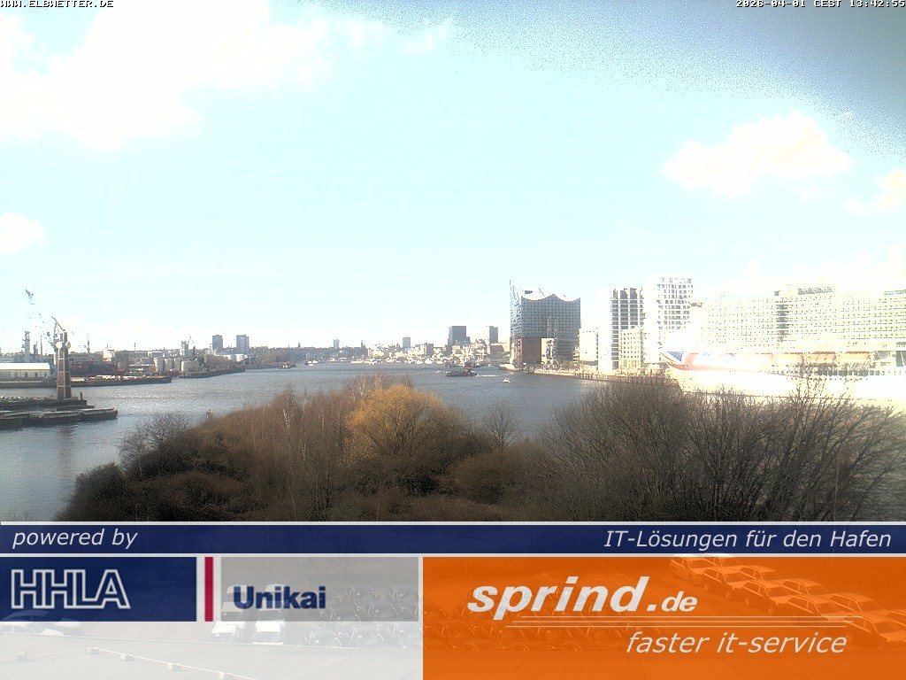 Archiv Foto Webcam Hamburg: Cruise Center Hafencity