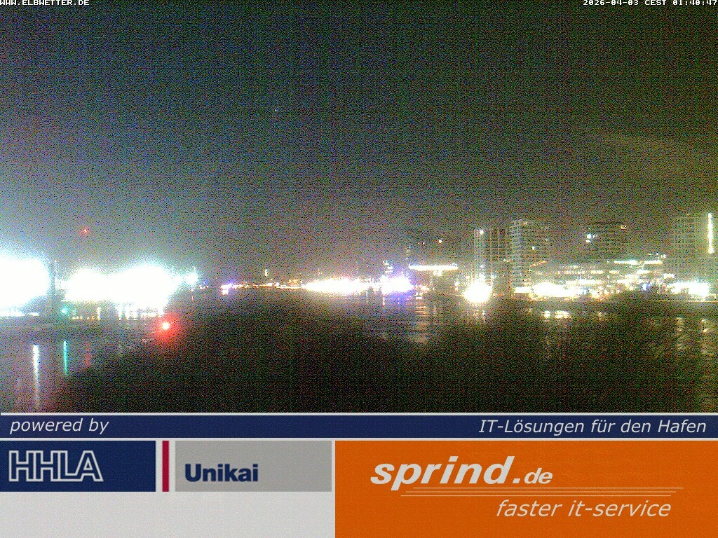 Archiv Foto Webcam Hamburg: Cruise Center Hafencity