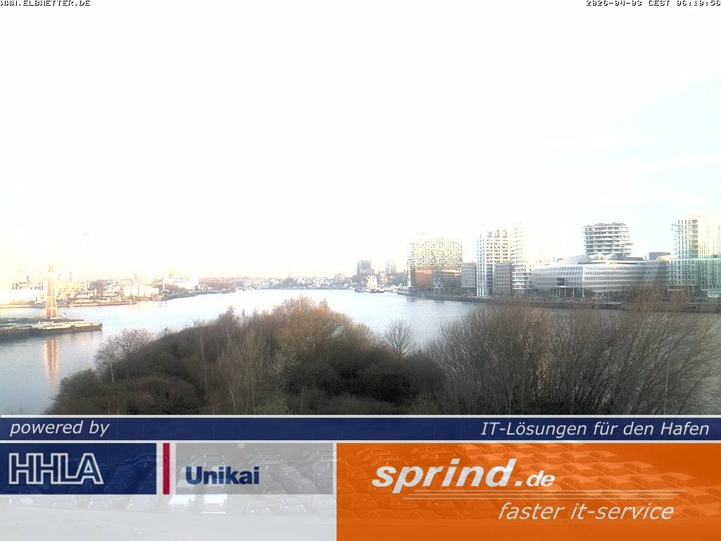 Archiv Foto Webcam Hamburg: Cruise Center Hafencity