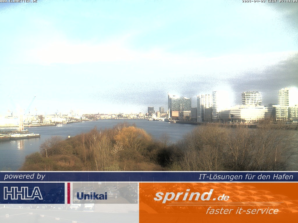 Archiv Foto Webcam Hamburg: Cruise Center Hafencity