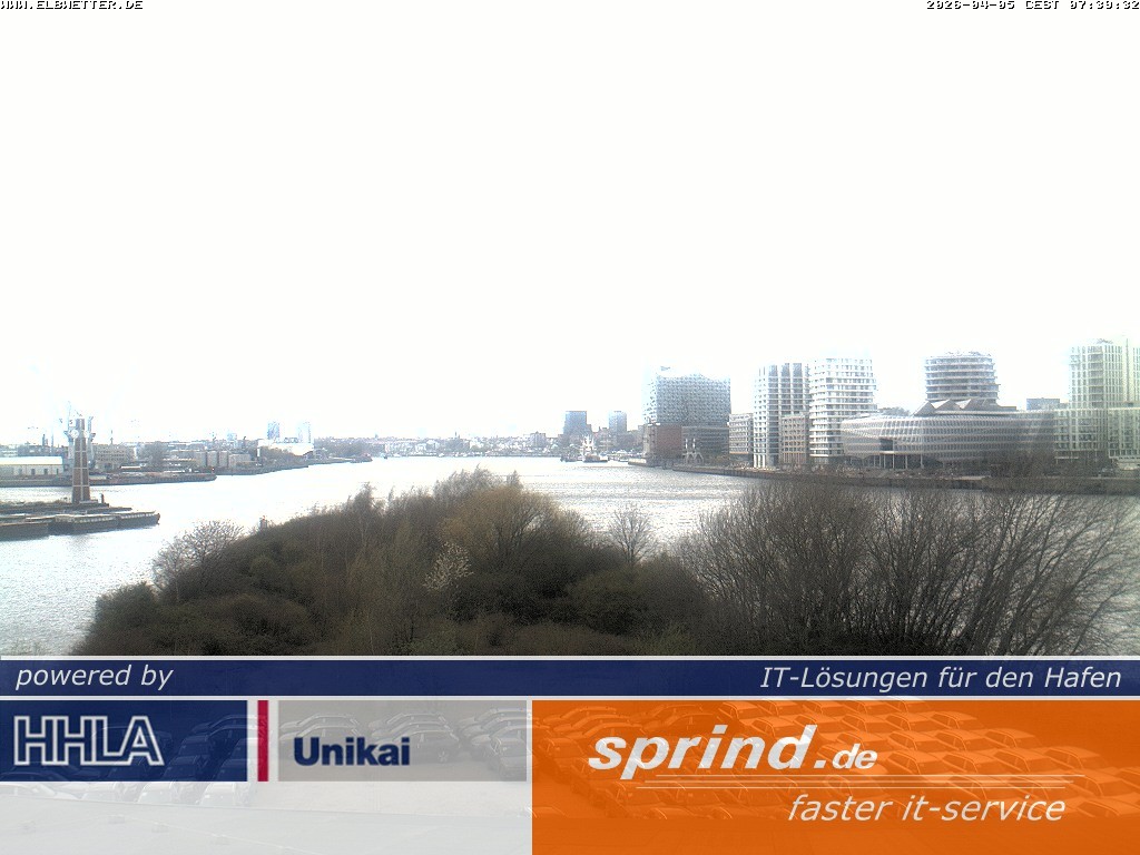 Archiv Foto Webcam Hamburg: Cruise Center Hafencity