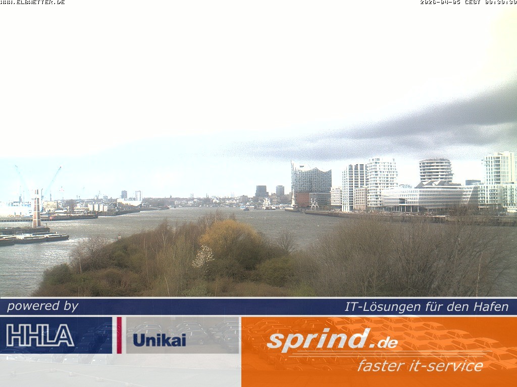 Archiv Foto Webcam Hamburg: Cruise Center Hafencity