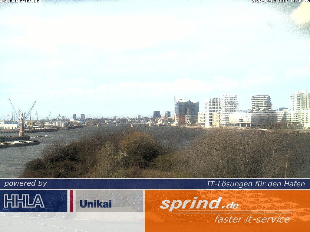 Archiv Foto Webcam Hamburg: Cruise Center Hafencity