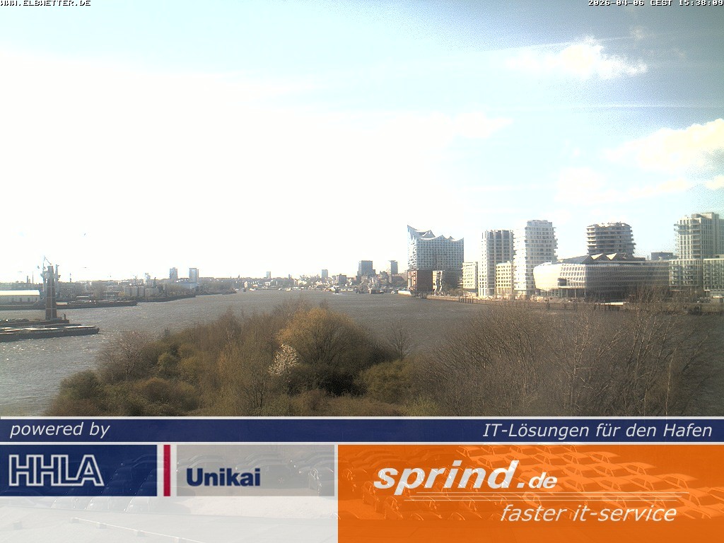 Archiv Foto Webcam Hamburg: Cruise Center Hafencity