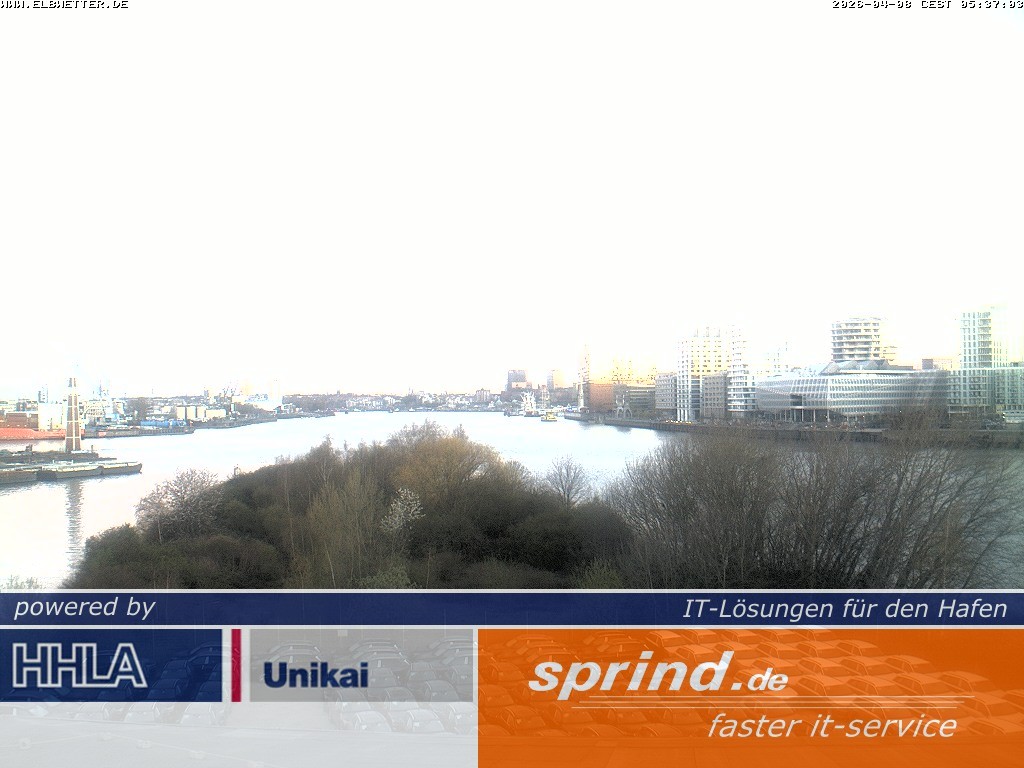 Archiv Foto Webcam Hamburg: Cruise Center Hafencity