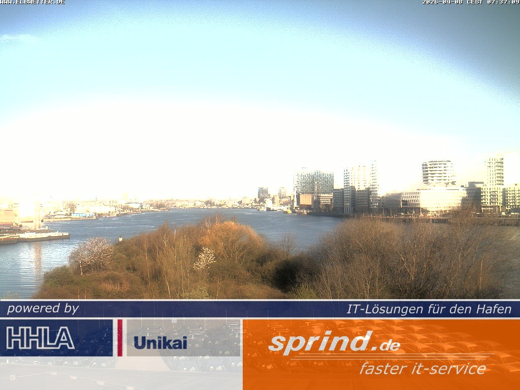 Archiv Foto Webcam Hamburg: Cruise Center Hafencity