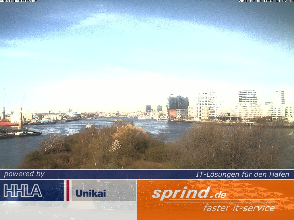 Archiv Foto Webcam Hamburg: Cruise Center Hafencity