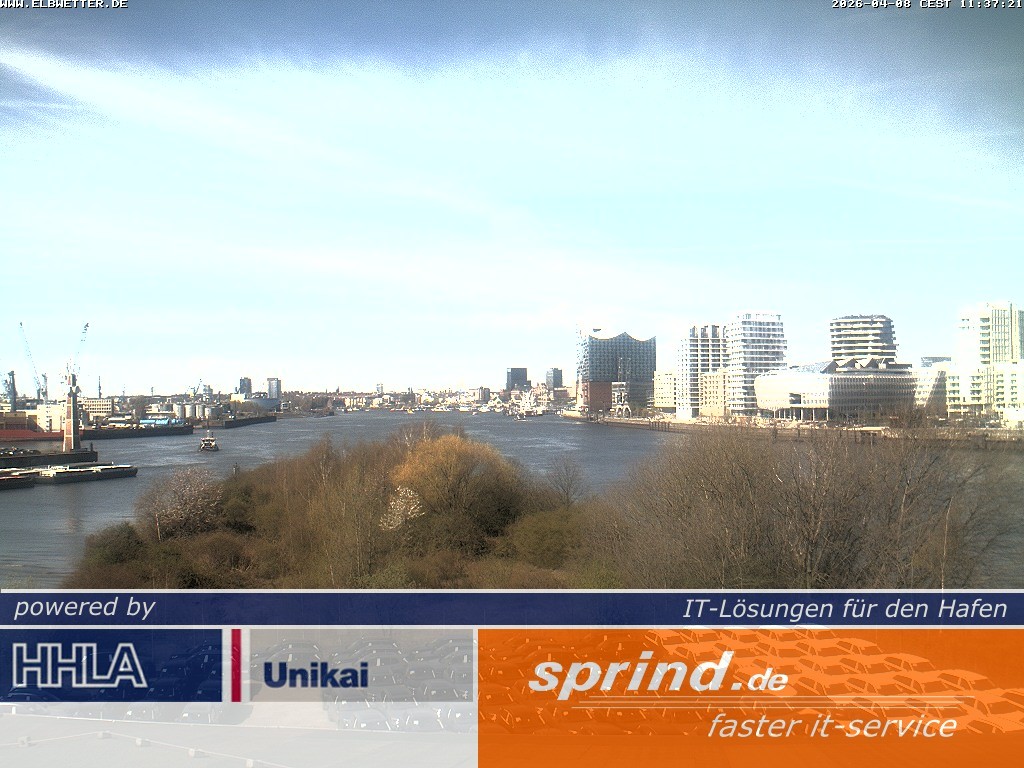 Archiv Foto Webcam Hamburg: Cruise Center Hafencity