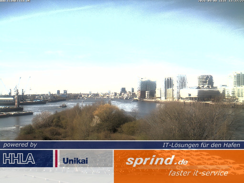 Archiv Foto Webcam Hamburg: Cruise Center Hafencity