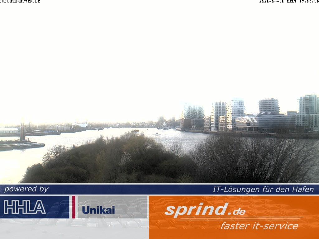 Archiv Foto Webcam Hamburg: Cruise Center Hafencity