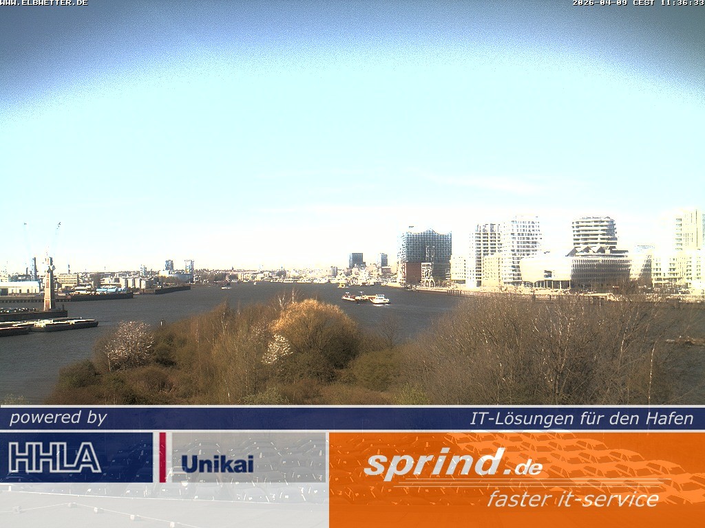 Archiv Foto Webcam Hamburg: Cruise Center Hafencity