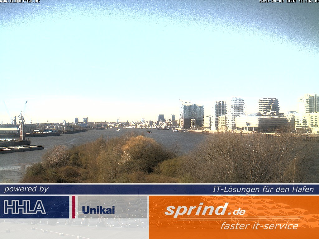 Archiv Foto Webcam Hamburg: Cruise Center Hafencity