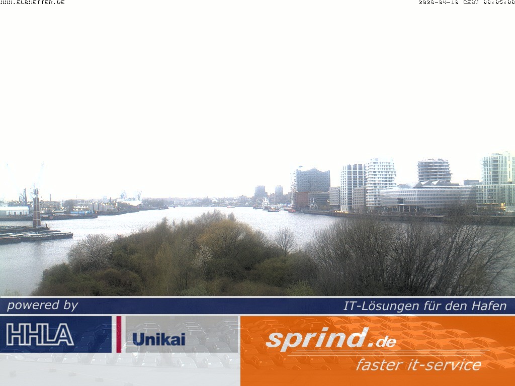 Archiv Foto Webcam Hamburg: Cruise Center Hafencity