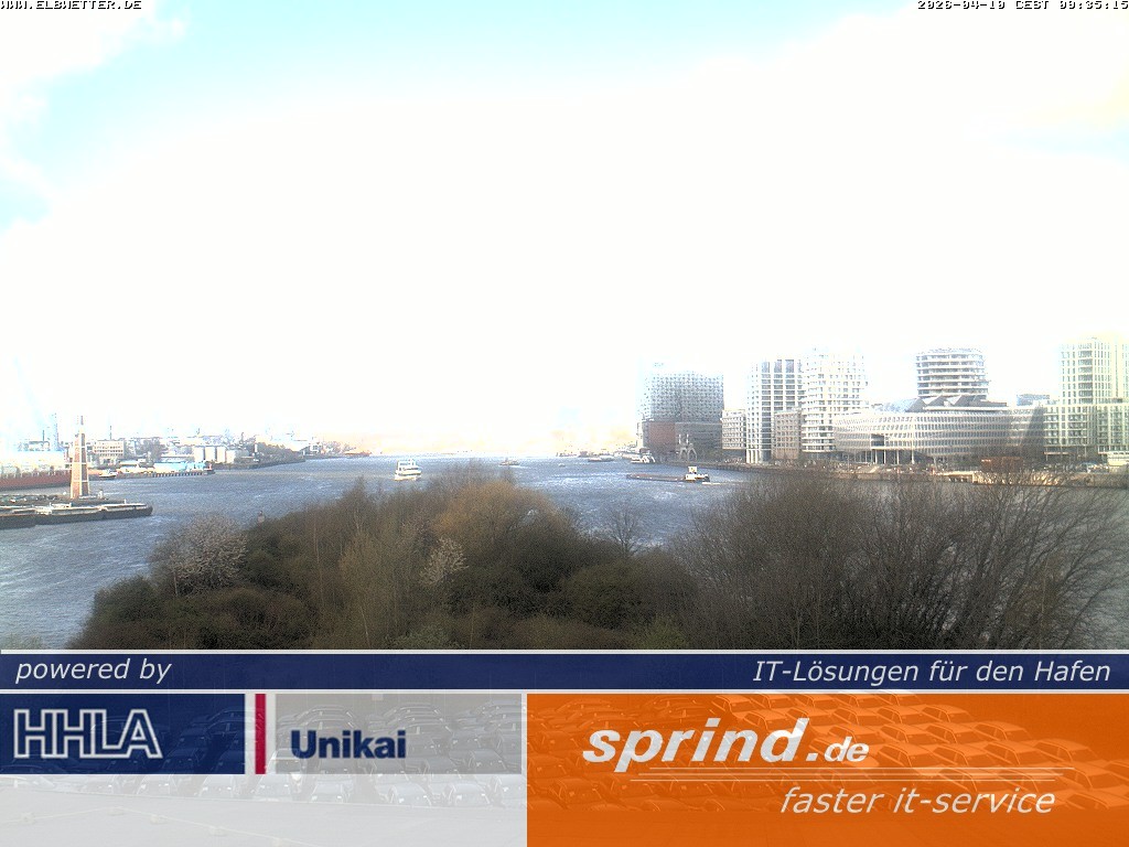 Archiv Foto Webcam Hamburg: Cruise Center Hafencity