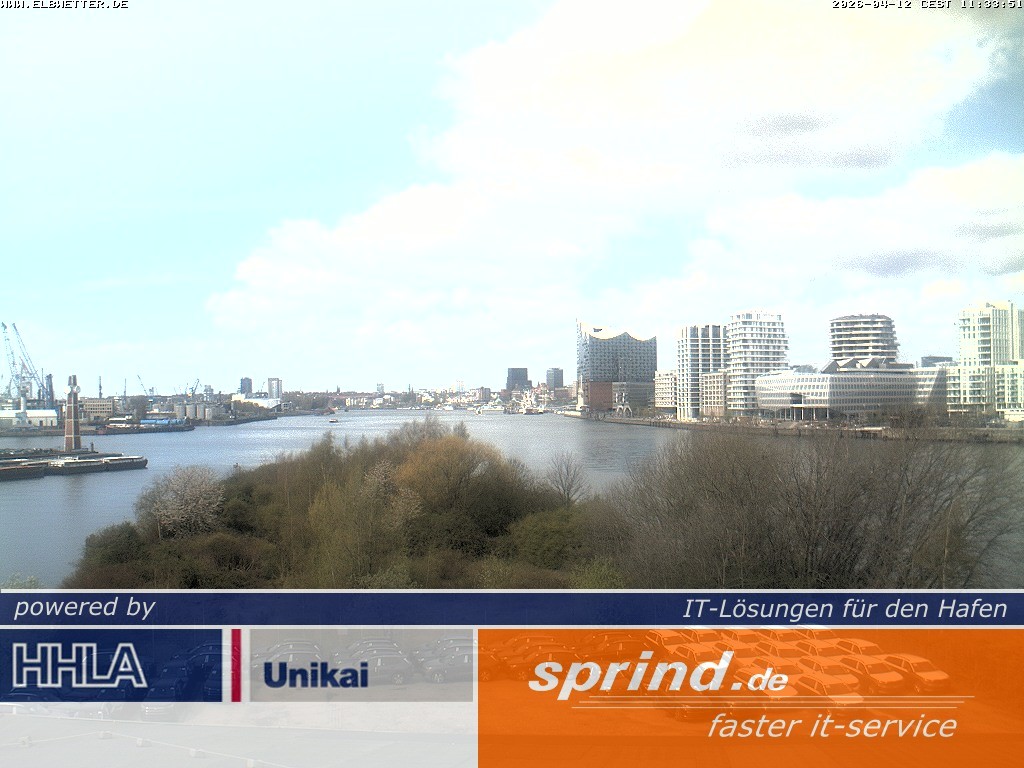 Archiv Foto Webcam Hamburg: Cruise Center Hafencity