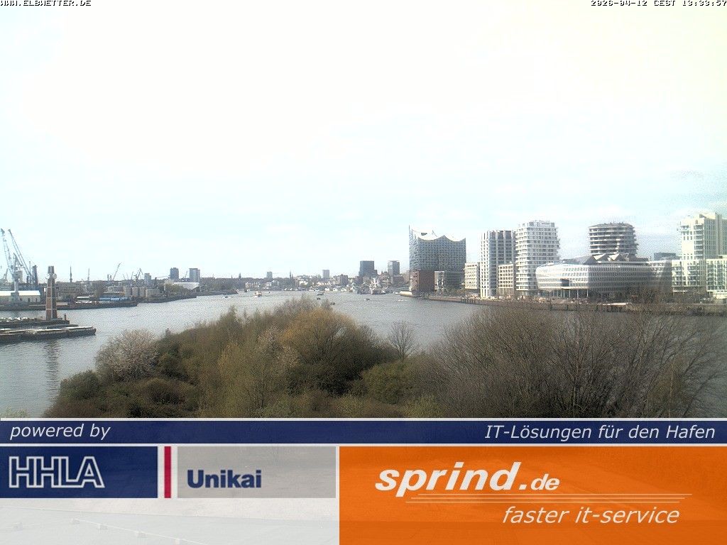 Archiv Foto Webcam Hamburg: Cruise Center Hafencity