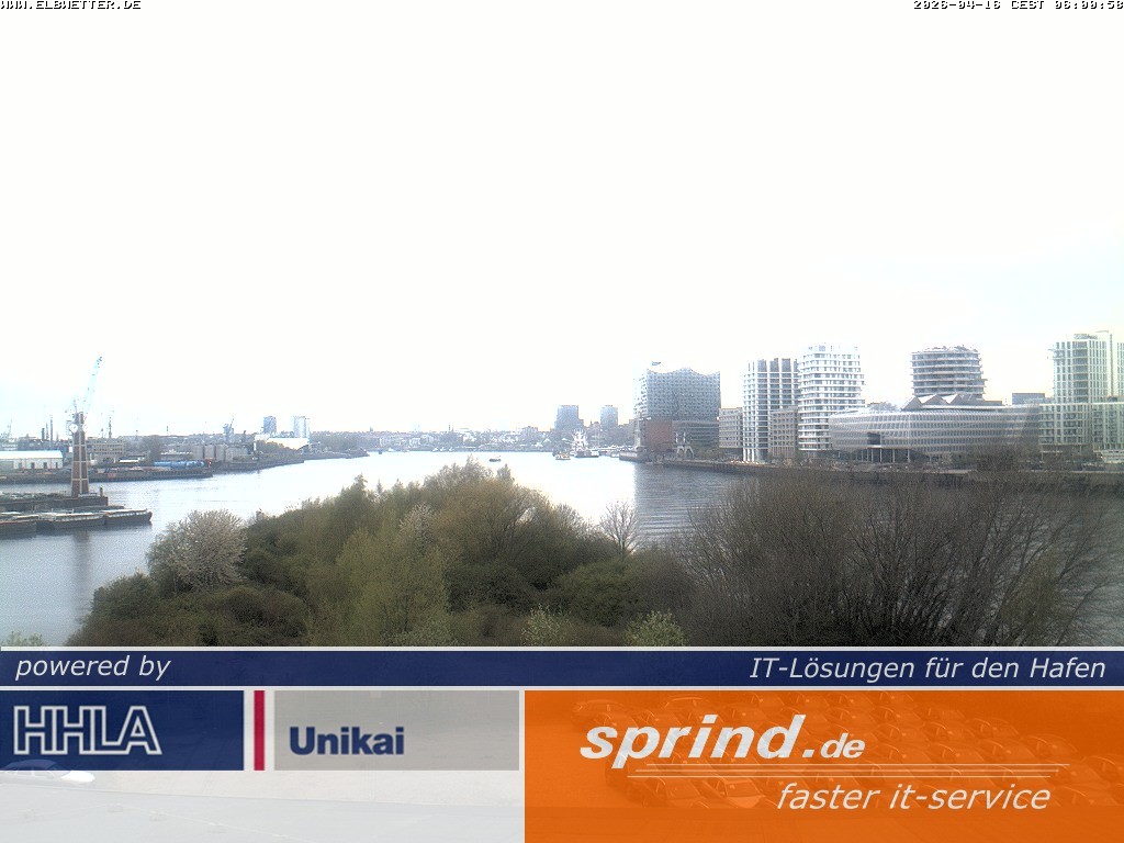 Archiv Foto Webcam Hamburg: Cruise Center Hafencity