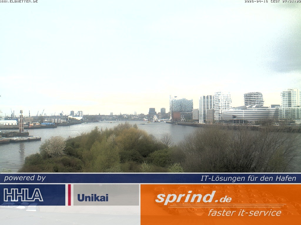 Archiv Foto Webcam Hamburg: Cruise Center Hafencity