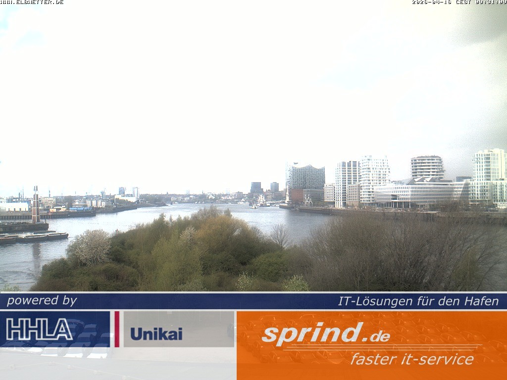 Archiv Foto Webcam Hamburg: Cruise Center Hafencity