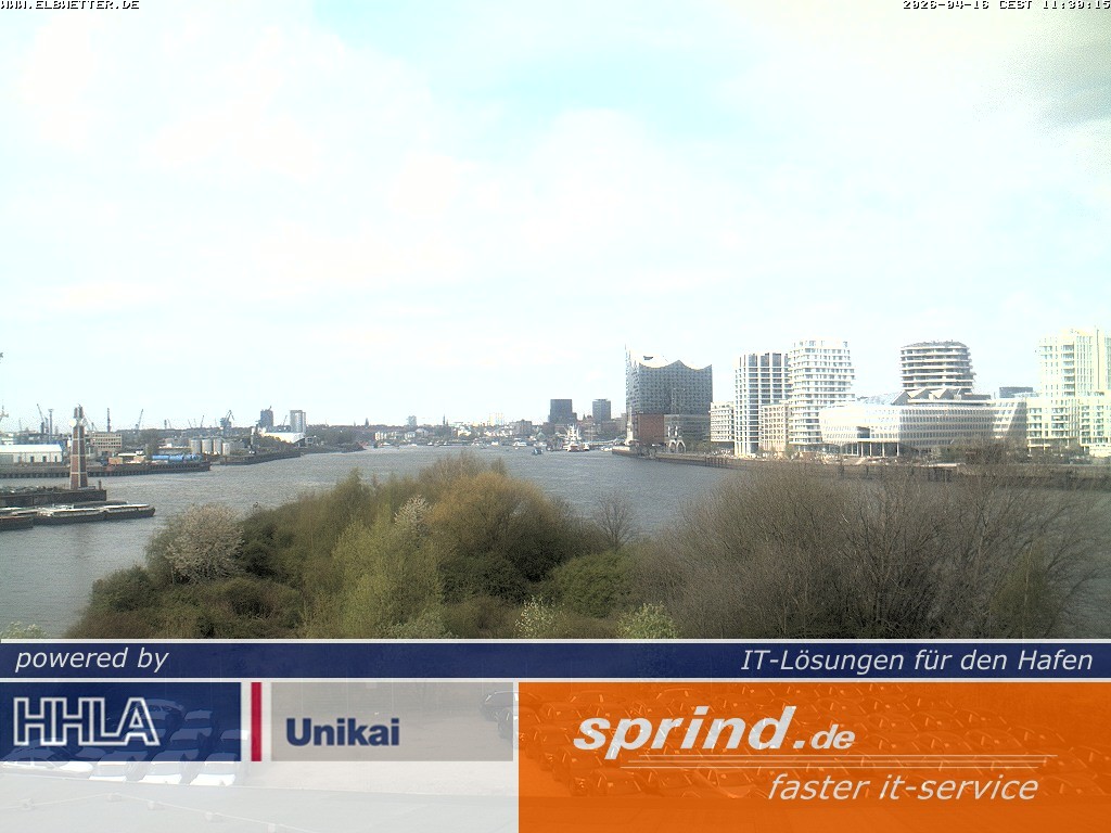 Archiv Foto Webcam Hamburg: Cruise Center Hafencity