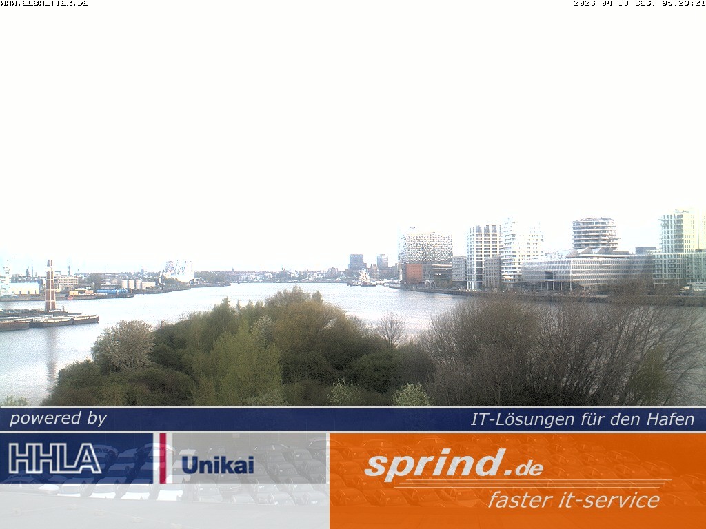 Archiv Foto Webcam Hamburg: Cruise Center Hafencity