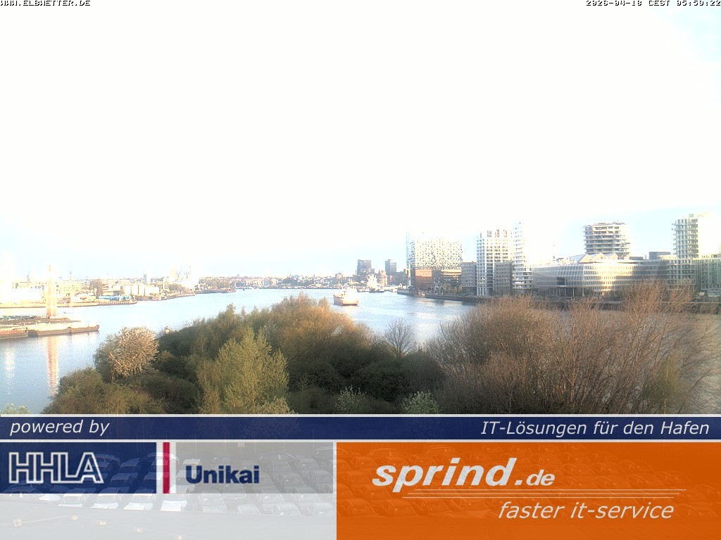 Archiv Foto Webcam Hamburg: Cruise Center Hafencity