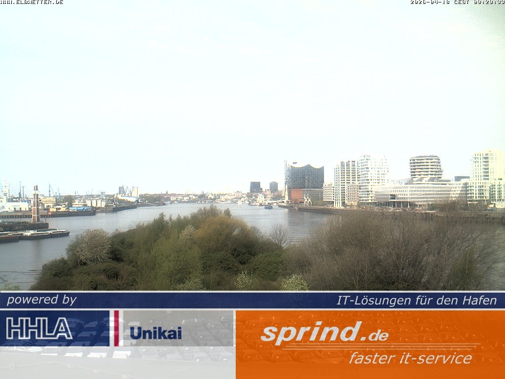 Archiv Foto Webcam Hamburg: Cruise Center Hafencity