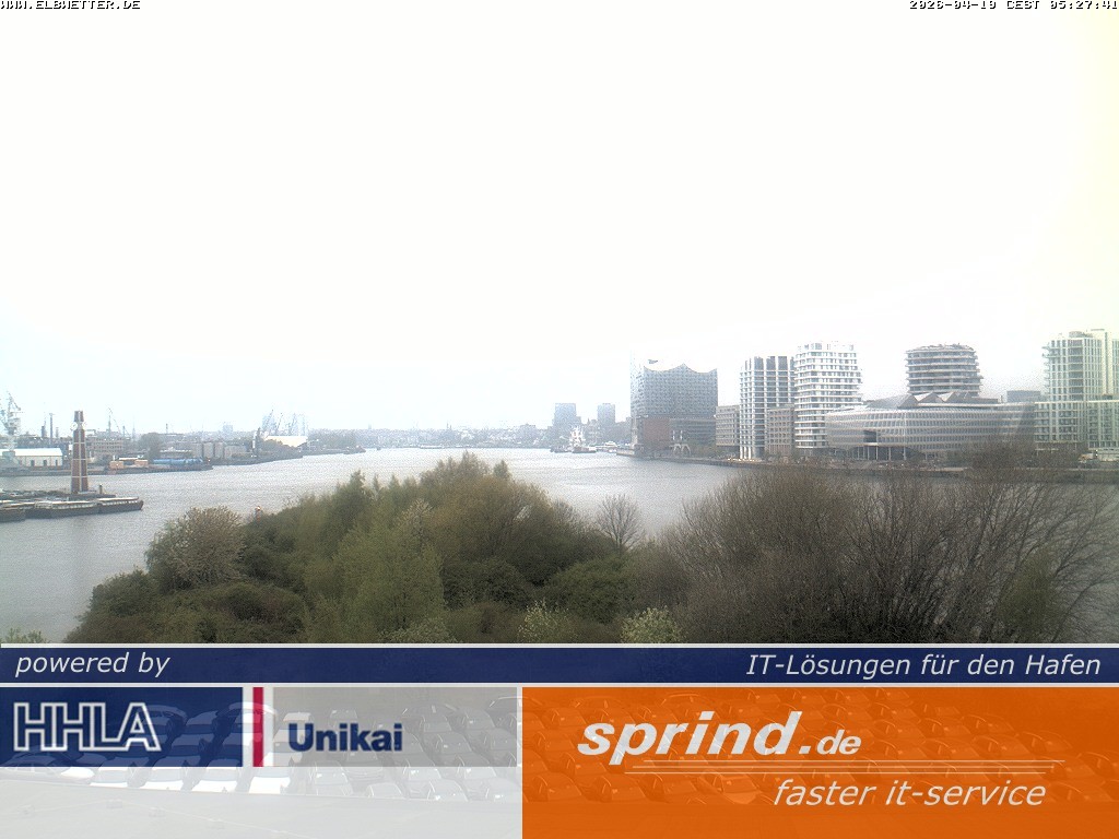 Archiv Foto Webcam Hamburg: Cruise Center Hafencity