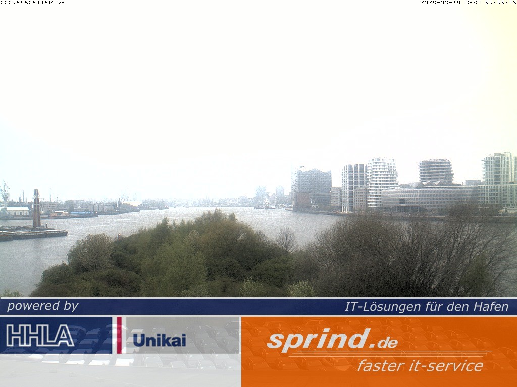 Archiv Foto Webcam Hamburg: Cruise Center Hafencity