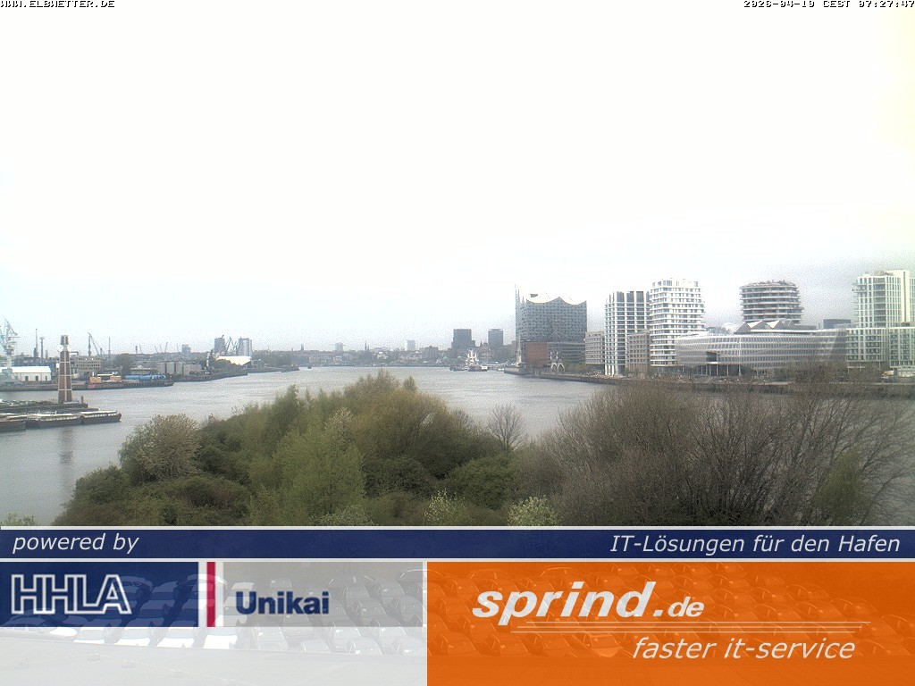 Archiv Foto Webcam Hamburg: Cruise Center Hafencity