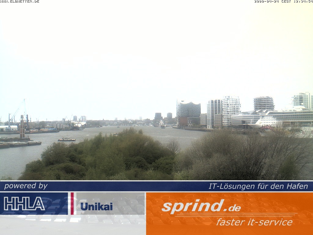 Archiv Foto Webcam Hamburg: Cruise Center Hafencity
