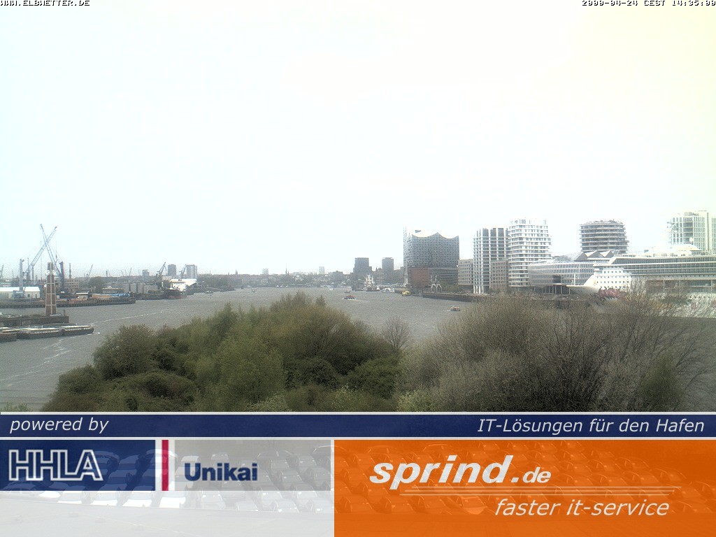Archiv Foto Webcam Hamburg: Cruise Center Hafencity